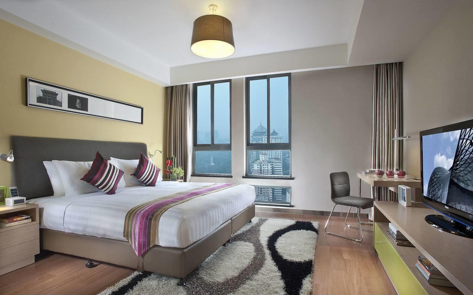 Citadines Aparthotel Xingqing Palace Xi'An Xi'an  Dış mekan fotoğraf